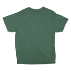 MAJESTIC Mens Green Green Bay Packers Graphic T-Shirt L Short Sleeve Crew Neck