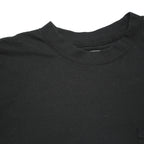 DICKIES Mens Black Plain T-Shirt L Short Sleeve Crew Neck Workwear Casual