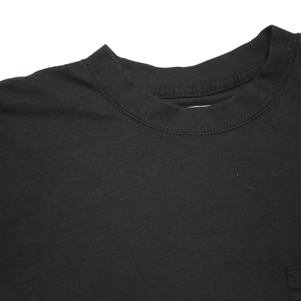 DICKIES Mens Black Plain T-Shirt L Short Sleeve Crew Neck Workwear Casual