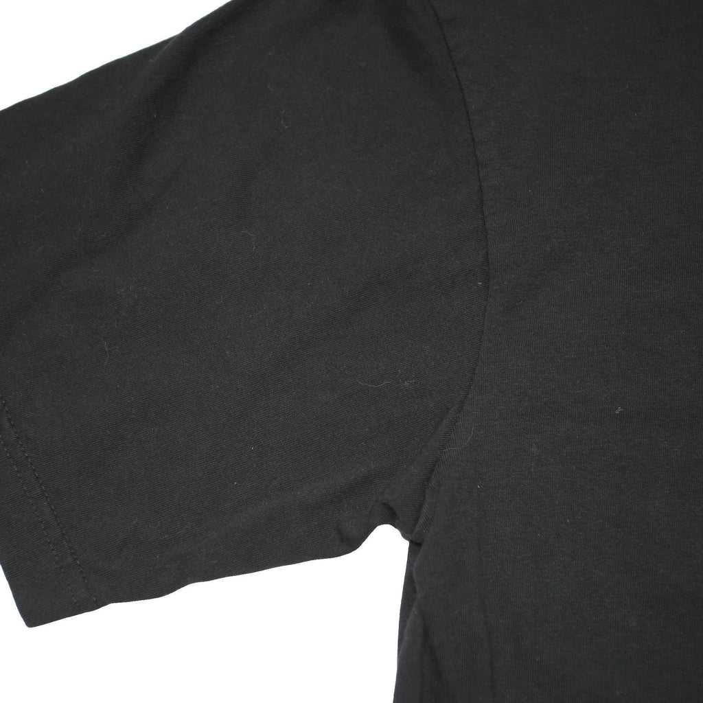 DICKIES Mens Black Plain T-Shirt L Short Sleeve Crew Neck Workwear Casual