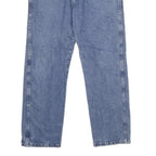 WRANGLER Mens Jeans Blue Regular Straight Denim Medium W35 L30 Classic Cotton
