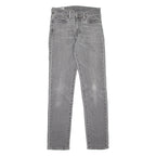 LEVI'S 511 BIG E Jeans Mens Grey Slim Straight Stone Wash W29 L32