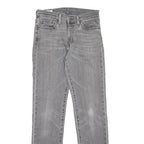 LEVI'S 511 BIG E Jeans Mens Grey Slim Straight Stone Wash W29 L32