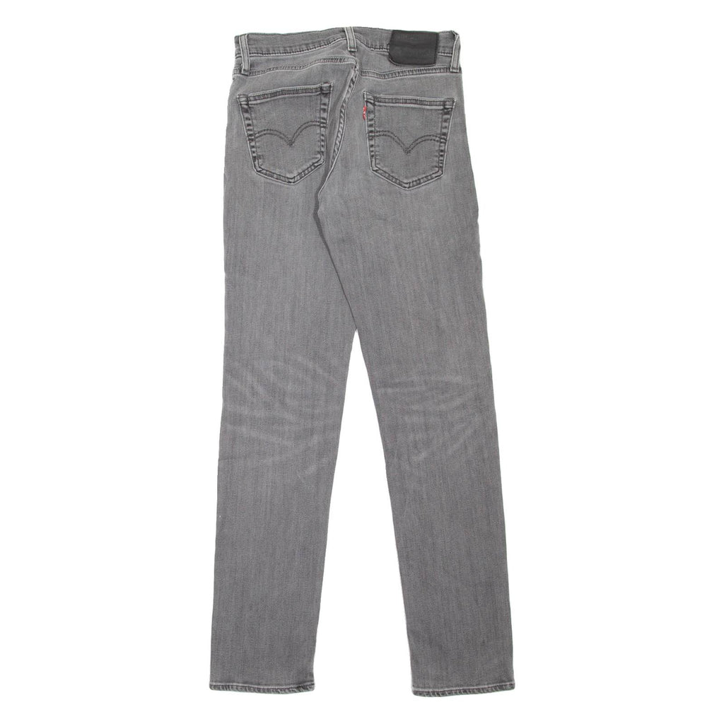 LEVI'S 511 BIG E Jeans Mens Grey Slim Straight Stone Wash W29 L32