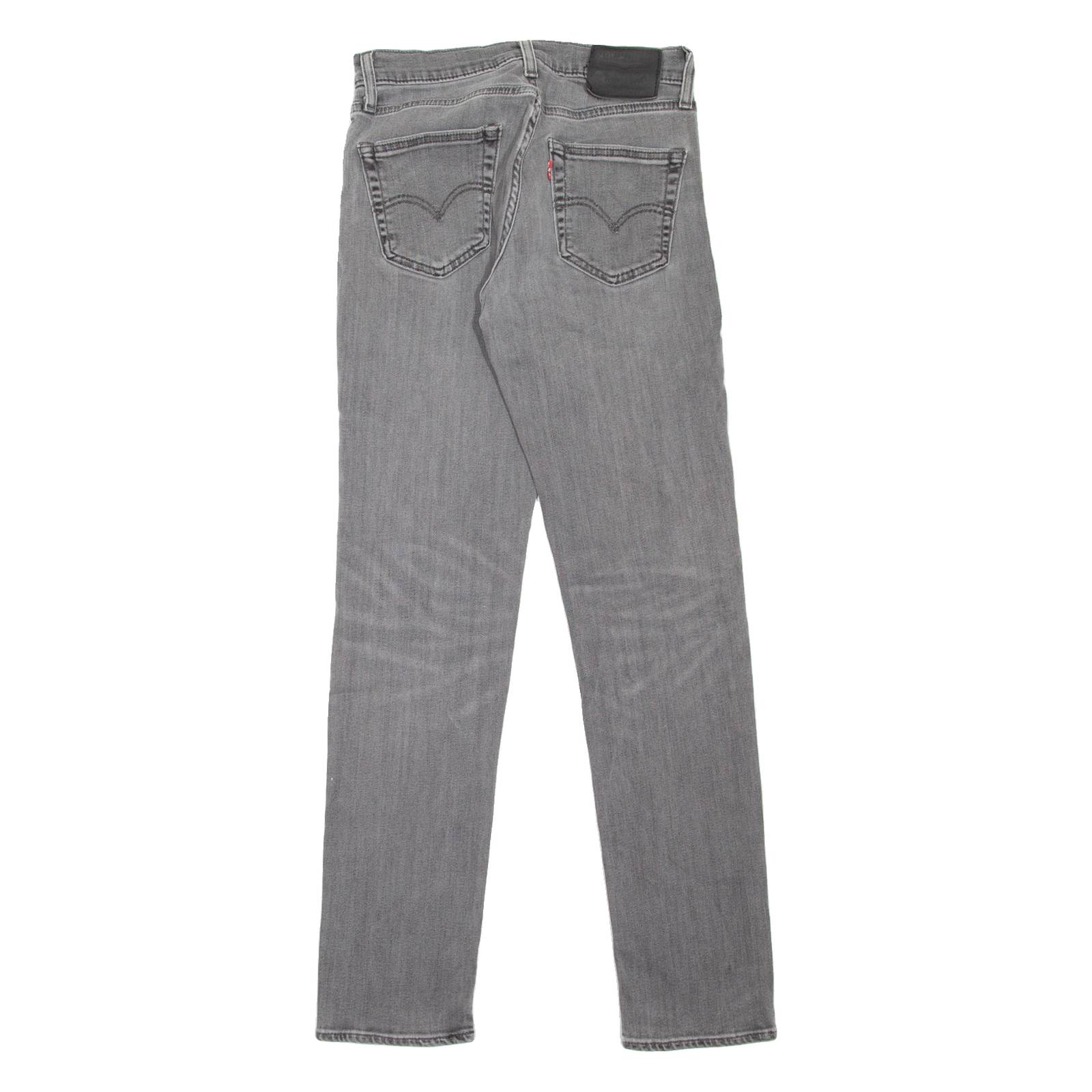 LEVI'S 511 BIG E Jeans Mens Grey Slim Straight Stone Wash W29 L32
