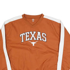 KNIGHTS APPAREL Mens Orange & White Texas V-Neck XL Sweater Pullover Polyester