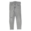 LEVI'S 512 Big E Mens Slim Skinny Blue & Light Denim Cotton Blend Zip W30 L25