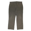 DICKIES Mens Jeans Beige Regular Straight Denim W38 L29 Button Closure Workwear