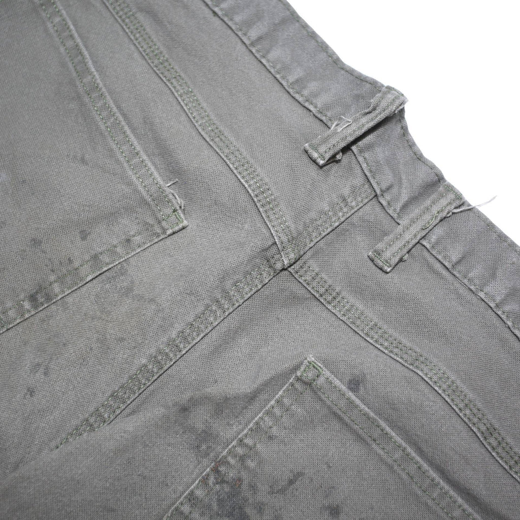 DICKIES Mens Jeans Beige Regular Straight Denim W38 L29 Button Closure Workwear