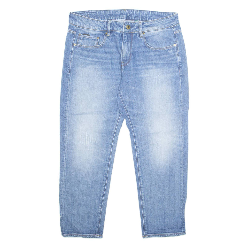G-STAR RAW Mens Jeans Blue Regular Straight Stone Wash W32 L24