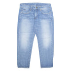 G-STAR RAW Mens Jeans Blue Regular Straight Stone Wash W32 L24