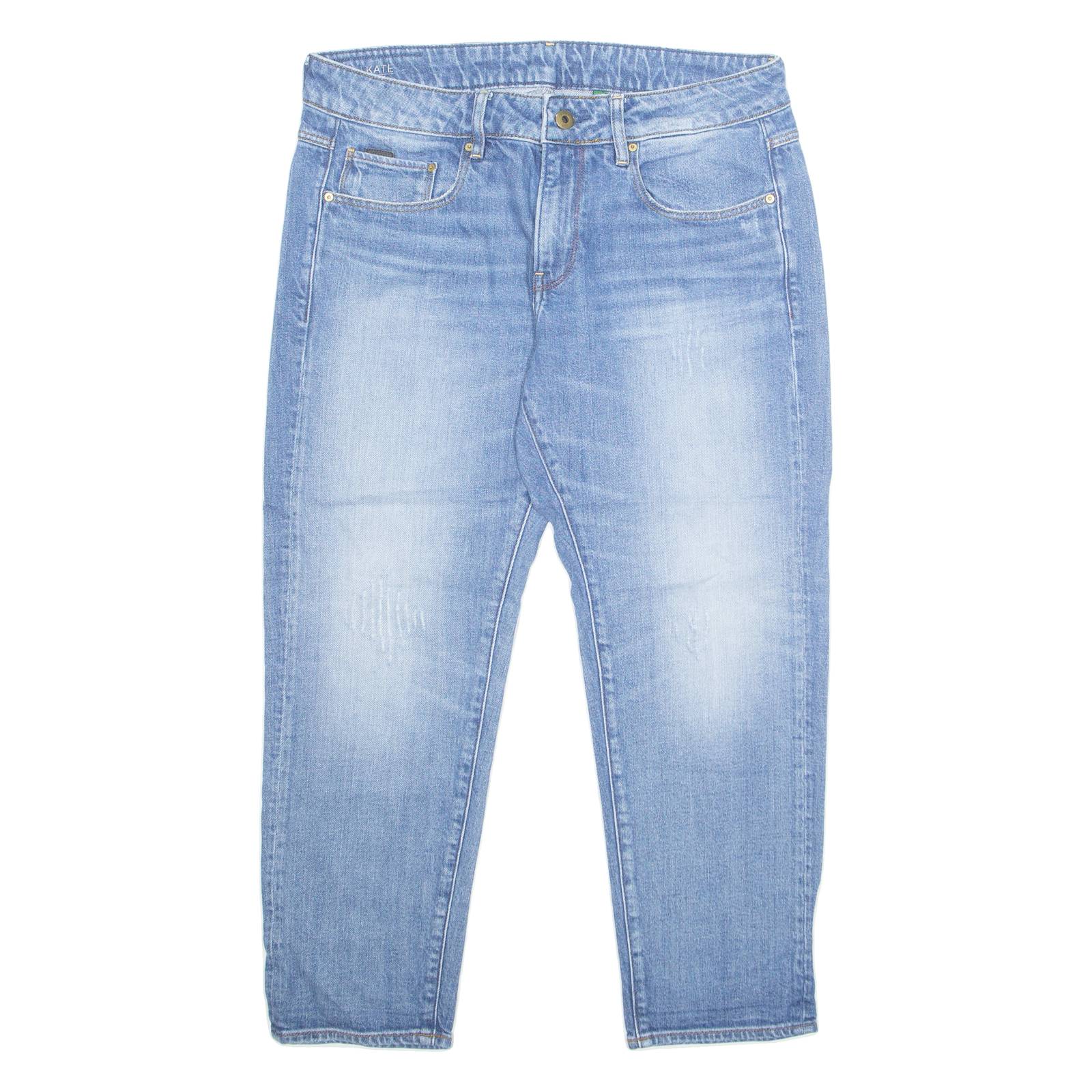 G-STAR RAW Mens Jeans Blue Regular Straight Stone Wash W32 L24