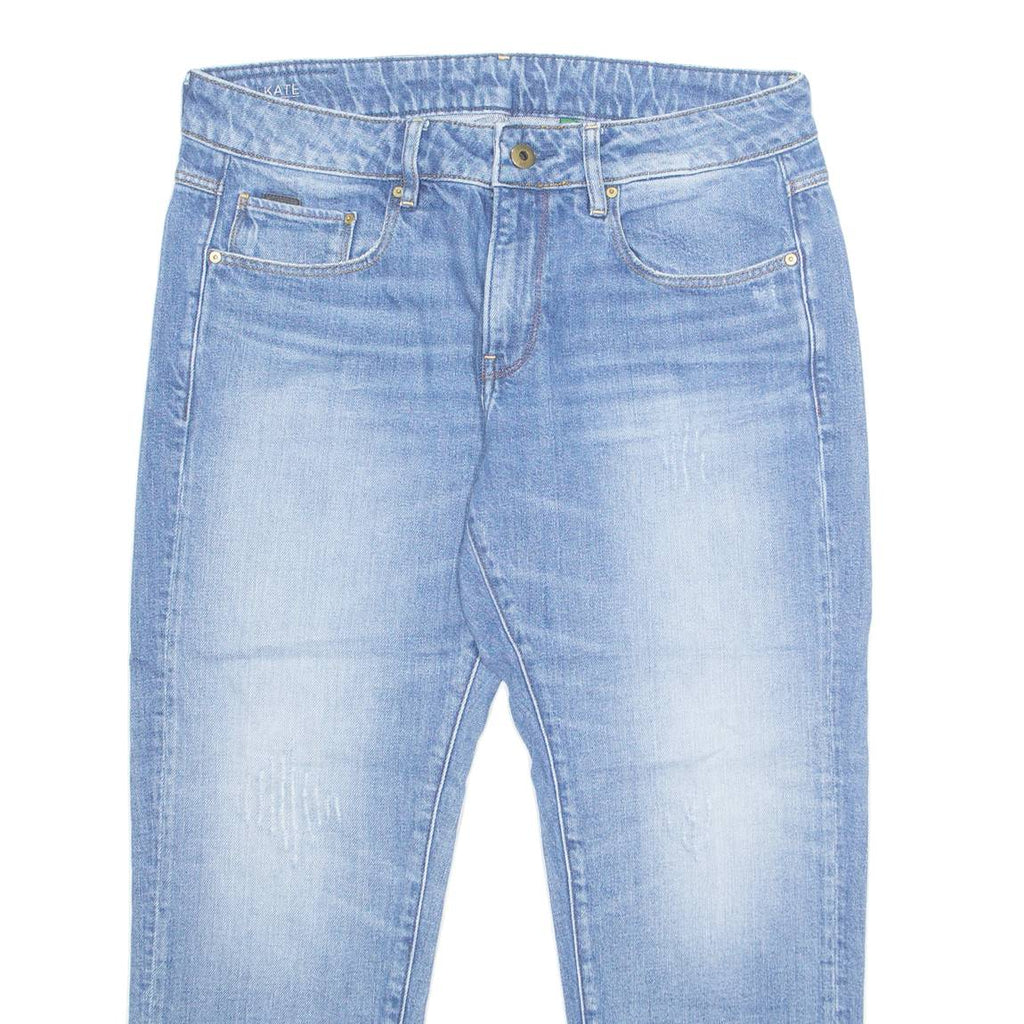 G-STAR RAW Mens Jeans Blue Regular Straight Stone Wash W32 L24