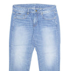 G-STAR RAW Mens Jeans Blue Regular Straight Stone Wash W32 L24