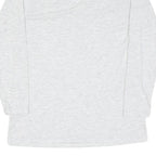 TRUE RELIGION Womens White Long Sleeve Henley Neck T-Shirt S Cotton Blend