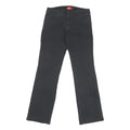 DICKIES Mens Cotton Blend Black Regular Regular Fit Trousers W30 L30 Workwear
