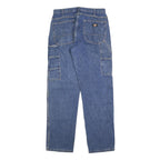 DICKIES Mens Jeans Blue Relaxed Straight Denim Medium W34 L34 Workwear