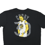 FANATICS Mens Black Curry Golden State Warriors Graphic T-Shirt 2XL Short Sleeve