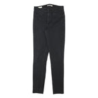 LEVI'S Womens Jeans Black Slim Skinny Denim Medium W27 L29 Stylish Classic