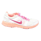 NIKE Lunar Eclips Womens Running Trainers White Pink Synthetic UK 4 Lightweight