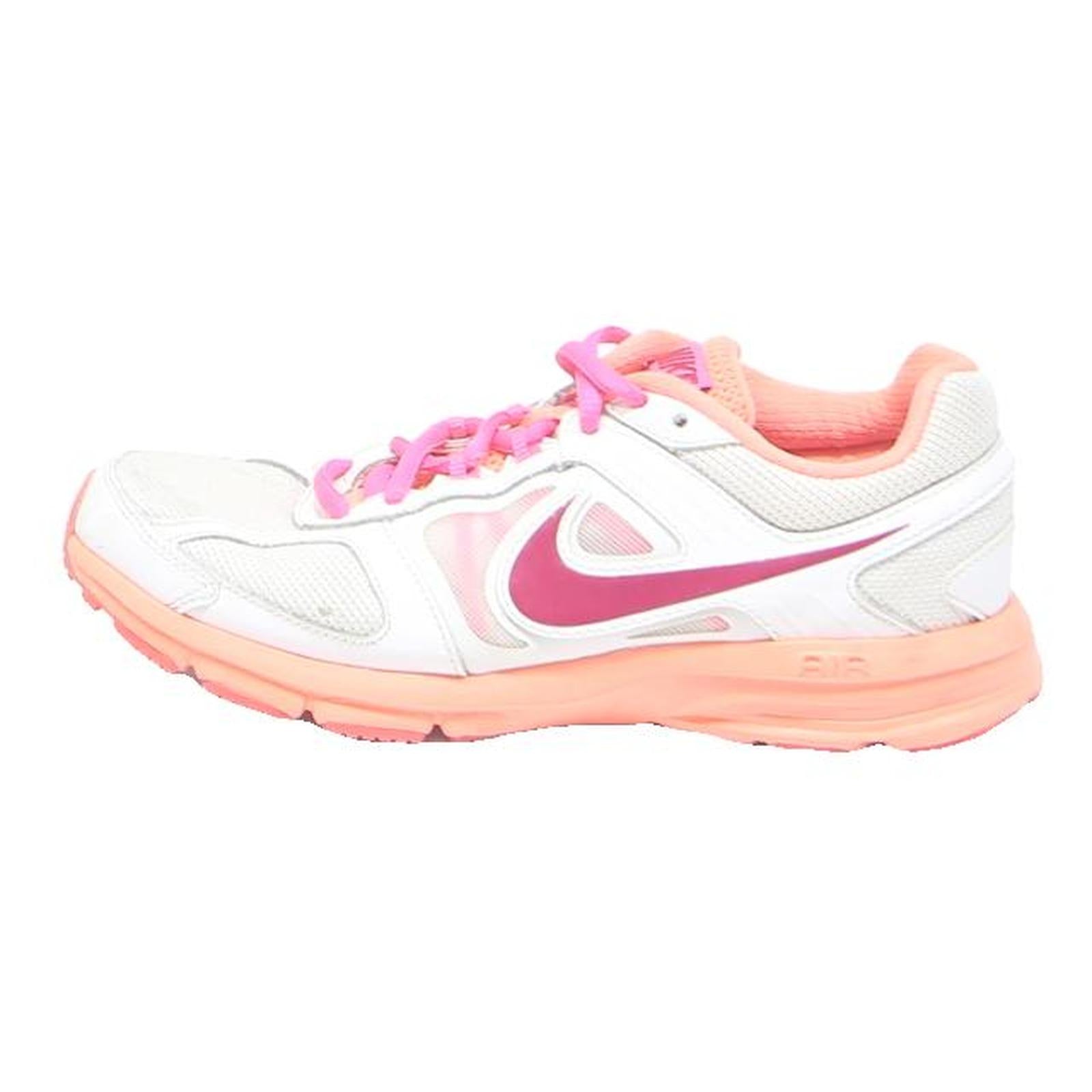 NIKE Lunar Eclips Womens Running Trainers White Pink Synthetic UK 4 Lightweight