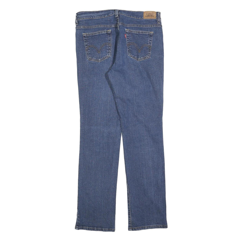 LEVI'S 505 Womens Jeans Blue Regular Straight Denim Medium W32 L32 Classic Fit