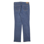 LEVI'S 505 Womens Jeans Blue Regular Straight Denim Medium W32 L32 Classic Fit