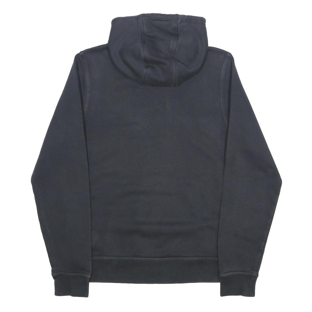 NIKE Mens Black Pullover Hoodie S Cotton Blend Casual Sportswear