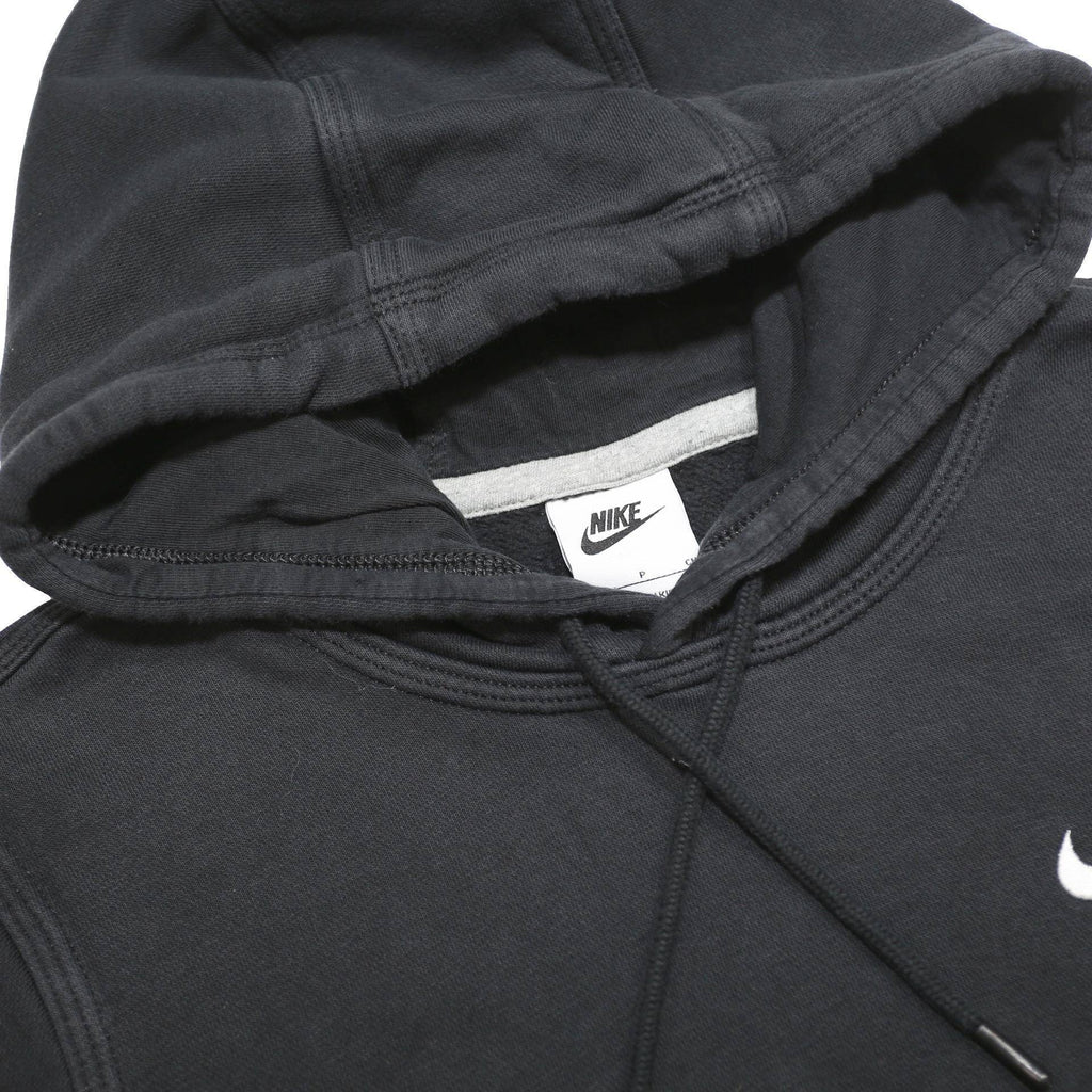 NIKE Mens Black Pullover Hoodie S Cotton Blend Casual Sportswear