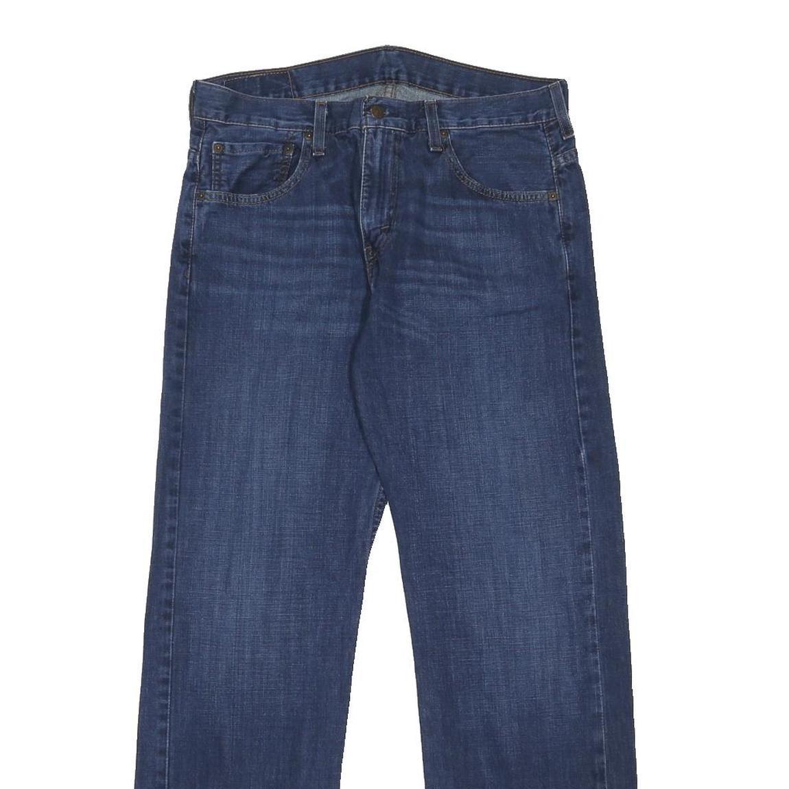 LEVI'S 569 Mens Jeans Blue Relaxed Straight Denim Medium W31 L32 Classic Zip