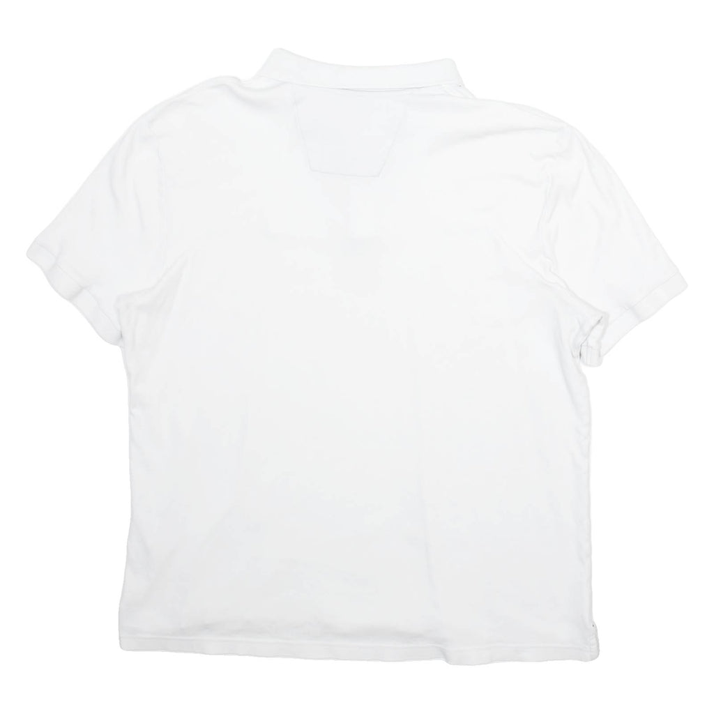 NAUTICA Mens Polo Shirt White 2XL