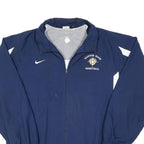 NIKE Mens Navy Blue Basketball Training Zip Jacket XL Polyester Blend Sportswear