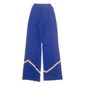 Womens Sweatpants Blue Wide-Leg XS W24 L31