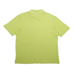 SERGIO TACCHINI Mens Green Polo Shirt Cotton L Classic Fit Embroidered Logo