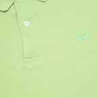 SERGIO TACCHINI Mens Green Polo Shirt Cotton L Classic Fit Embroidered Logo