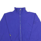 KAELIN Mens Blue Jacket L Polyester Plain Zip Closure Classic Fit Casual