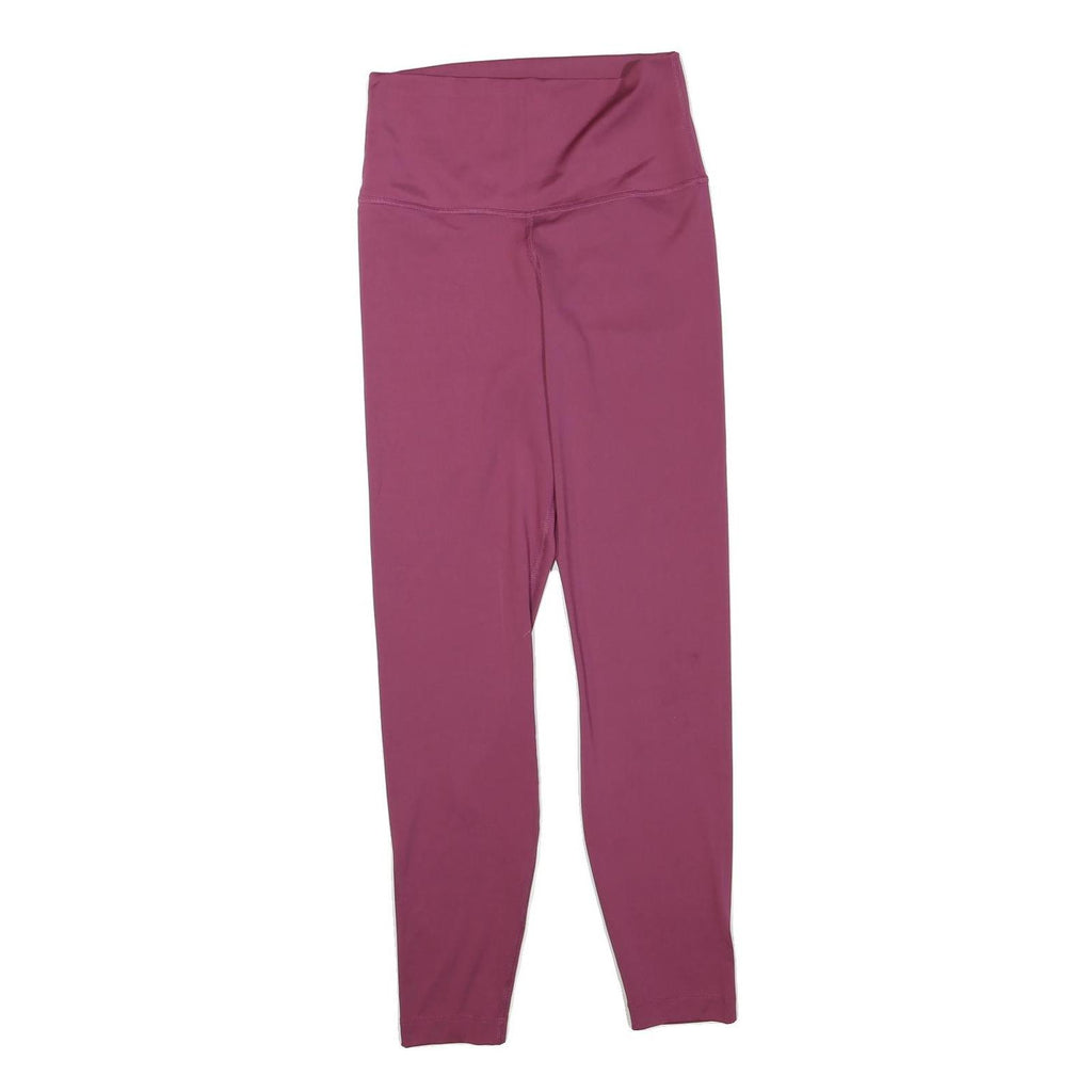 NIKE Womens Joggers Pink Slim Skinny S W24 L26 Activewear Leggings