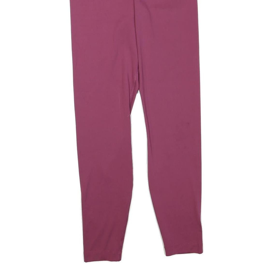 NIKE Womens Joggers Pink Slim Skinny S W24 L26 Activewear Leggings