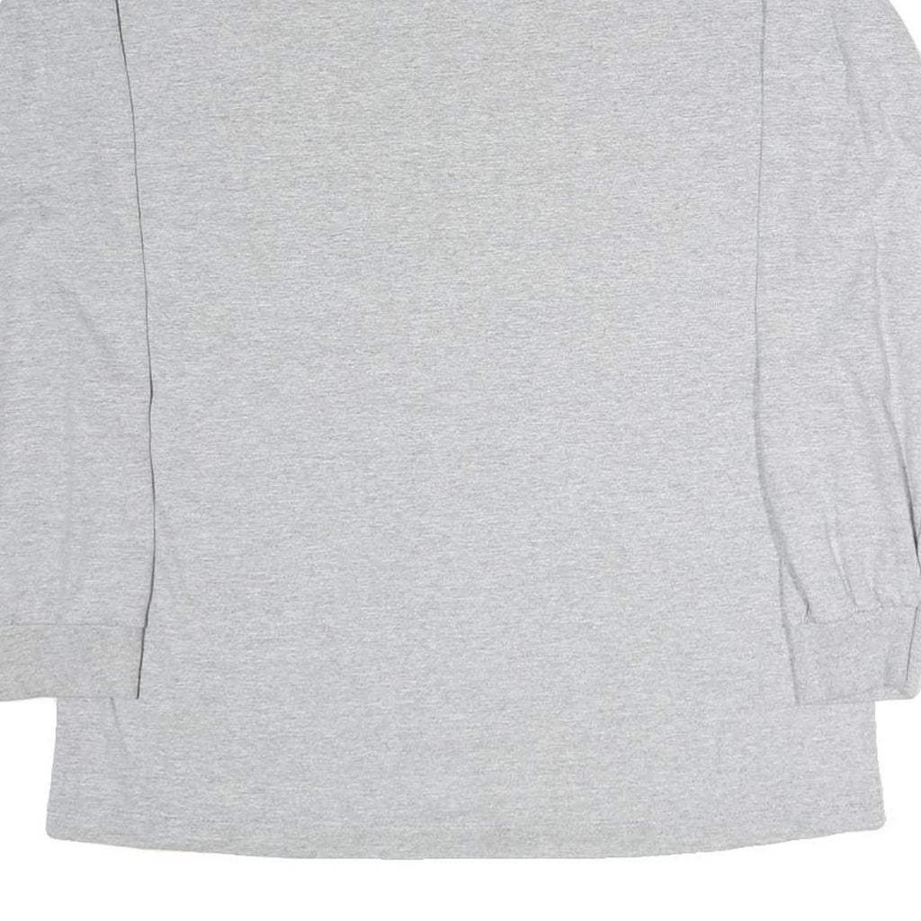 ALSTYLE APPAREL & ACTIVEWEAR Mens Grey NFL Super Bowl Champions Long Sleeve Crew