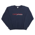 GILDAN Mens Navy Blue Campolindo Crew Neck XL Cotton Blend Sweatshirt