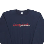 GILDAN Mens Navy Blue Campolindo Crew Neck XL Cotton Blend Sweatshirt