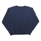 GILDAN Mens Navy Blue Campolindo Crew Neck XL Cotton Blend Sweatshirt