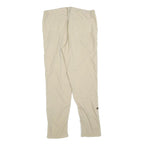 JACK WOLFSKIN Womens Beige Polyester Blend Regular Fit Trousers W30 L28 Outdoor