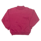 SYCAMORE Womens Sweatshirt Red High Neck S