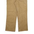 DICKIES Mens Jeans Beige Regular Straight Denim W38 L32 Workwear Cotton Blend