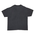 MICKEY & CO Womens Black Gold Graphic T-Shirt XL Short Sleeve Crew Neck Cotton