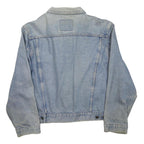LEVI'S Mens Blue Denim Button Jacket Classic Fit M Long Sleeve Casual Outerwear