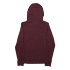 THE NORTH FACE Womens Burgundy Pullover Hoodie S Cotton Blend Warm Casual