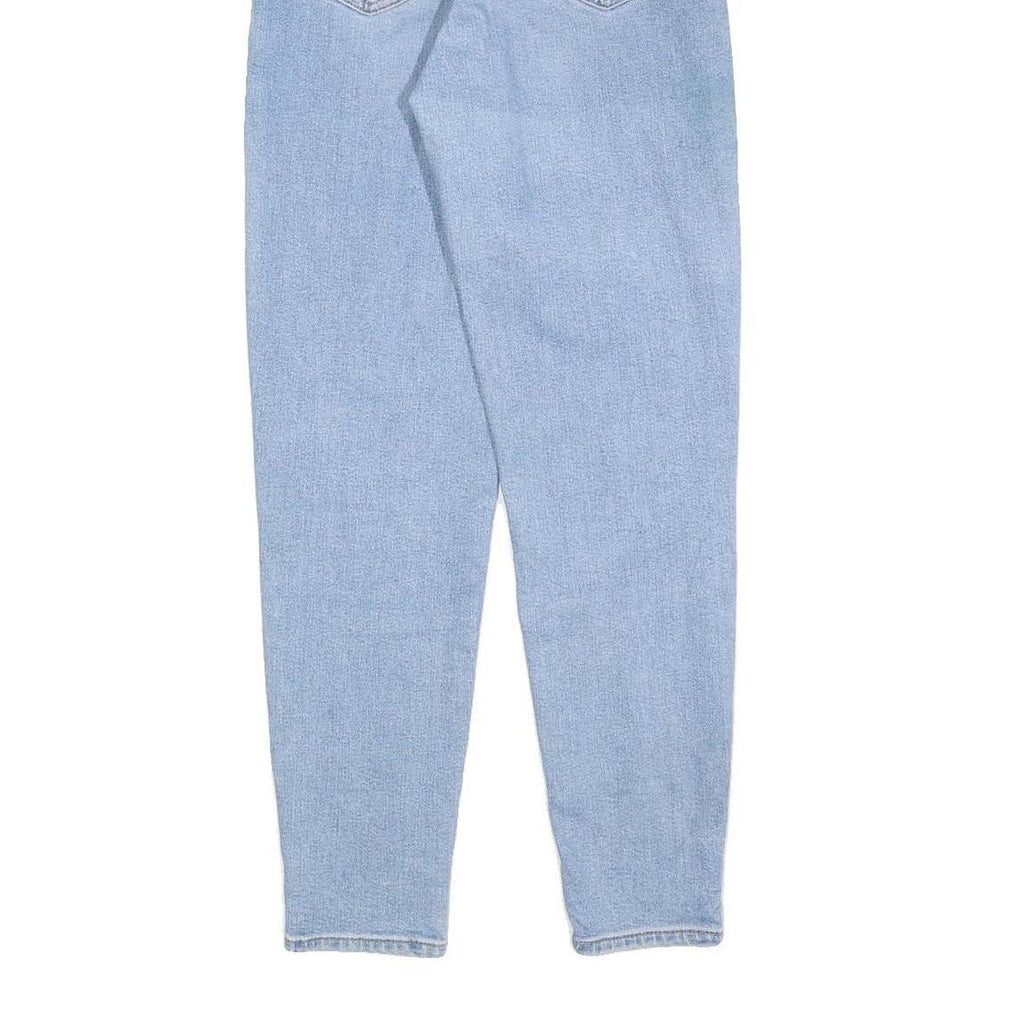 LEVI'S Womens Jeans Blue Slim Skinny Denim Light W24 L28 Zip Cotton Blend