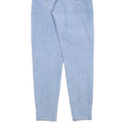 LEVI'S Womens Jeans Blue Slim Skinny Denim Light W24 L28 Zip Cotton Blend